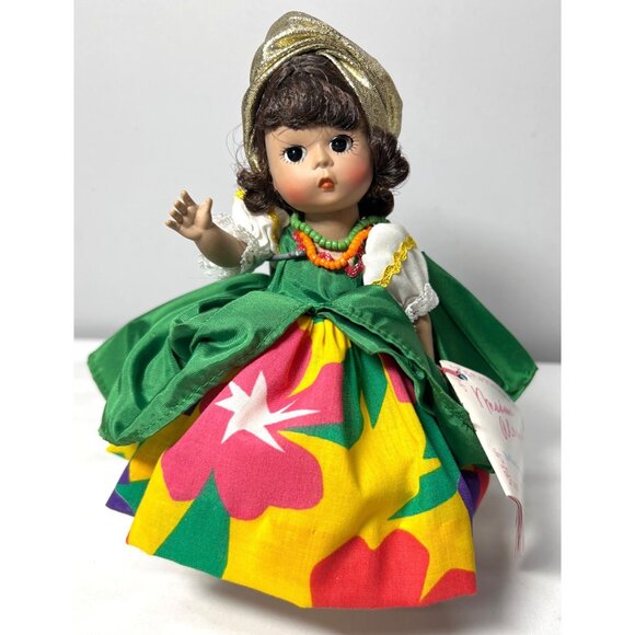 Madame Alexander Brazil #530 Doll With Colorful Dress In Original Box - Picture 1 of 6